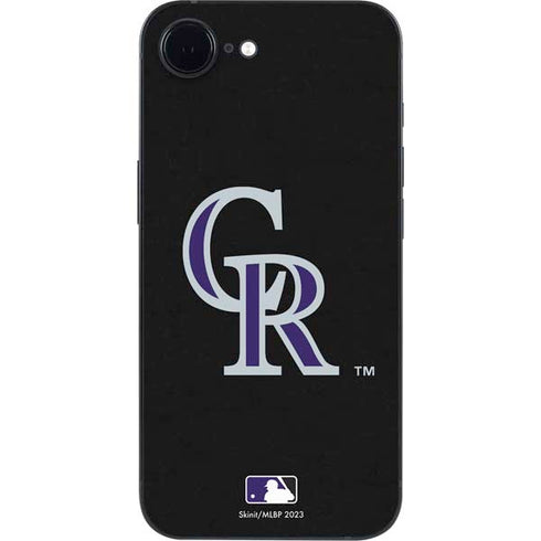 MLB Colorado Rockies - Solid Distressed iPhone 16e Skin